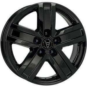 Llanta de aluminio Rial Transporter 6.5x16 ET48 5x114.3 66.1 (Brillante, Negro) · Fiat Talento