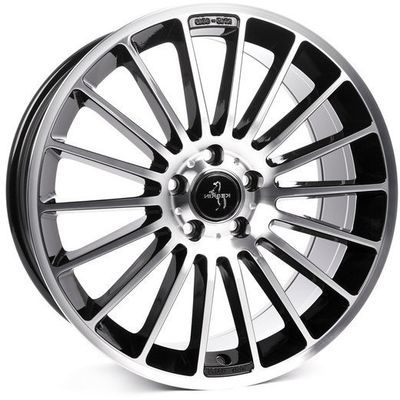 Keskin KT15 Llanta de aluminio Keskin KT15 7x17 ET38 5x112 66.6 (Negro, Pulido) · Volkswagen Tiguan