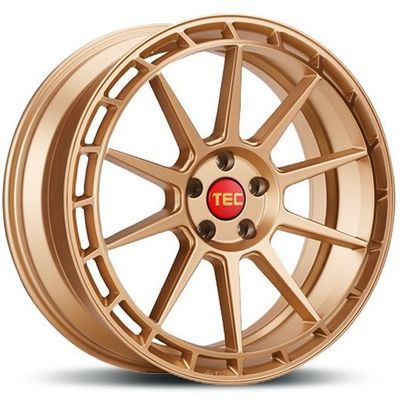 Llanta de aluminio TEC Speedwheels GT8 8.5x19 ET35 5x110 72.5 (Oro) · Jeep Renegade