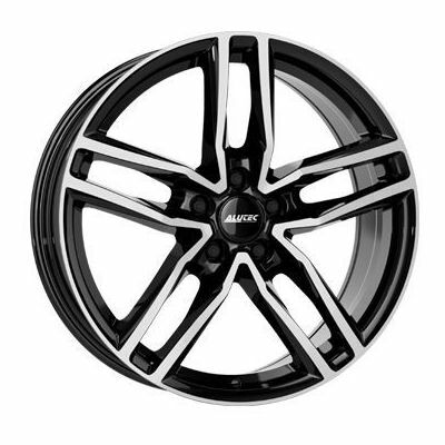 Llanta de aluminio Alutec Ikenu 8x18 ET43 5x112 66.5 (Diamante, Negro) · Mercedes CLA