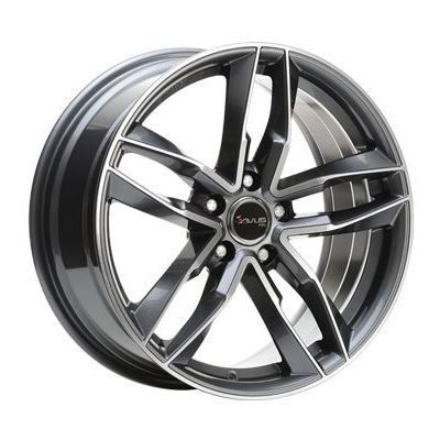Llanta de aluminio Avus AF16 8.5x20 ET20 5x112 66.6 (Antracita, Pulido) · Audi Q8
