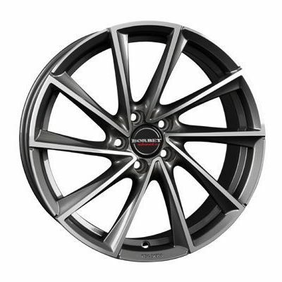 Borbet Design VTX Llanta de aluminio Borbet Design VTX 8x18 ET38 5x115 70.27 (Grapfito, Pulido) · Cadillac STS