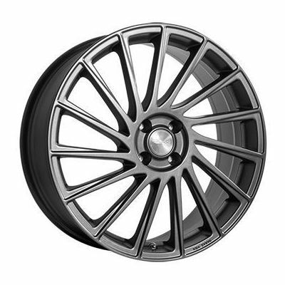 Brock B39 Llanta de aluminio Brock B39 7.5x18 ET35 4x98 58.1 (Gris, Mate) · Fiat 500