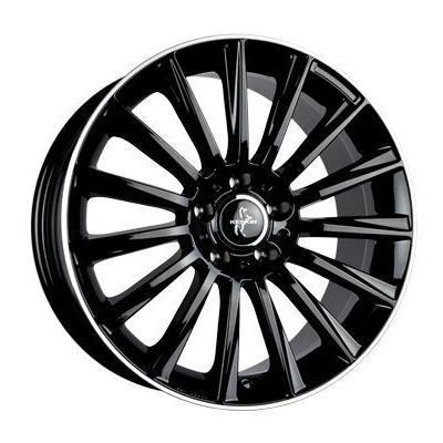 Keskin KT18 Llanta de aluminio Keskin KT18 7x17 ET38 5x112 66.6 (Negro, Pulido) · Volkswagen Tiguan