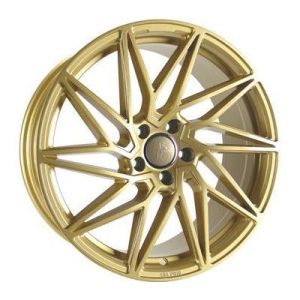 Llanta de aluminio Keskin KT20 8.5x19 ET40 5x114.3 72.6 (Oro) · Tesla Model 3