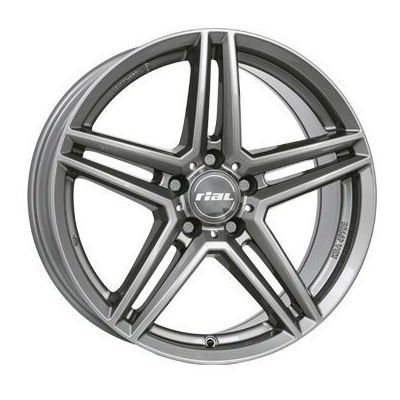 Llanta de aluminio Rial M10 7.5x18 ET50.5 5x108 63.4 (Gris) · Volvo XC60