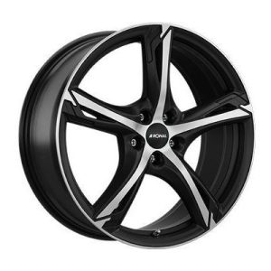 Llanta de aluminio Ronal R62 8x19 ET25 5x112 76 (Azul, Diamante, Mate, Negro) · Mercedes SLC