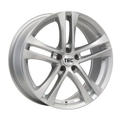 Llanta de aluminio TEC Speedwheels AS4 7.5x17 ET35 5x112 72.5 (Gris, Plata) · Seat Leon