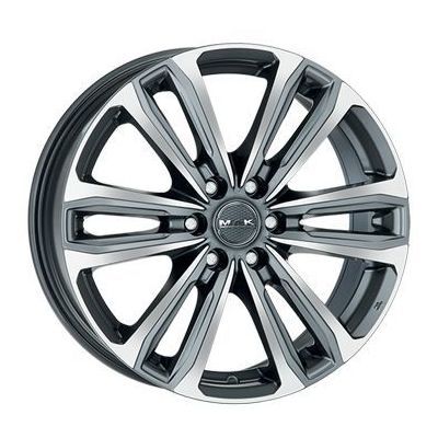 Llanta de aluminio MAK Safari 6 7.5x17 ET30 6x139.7 112 (Gunmmetal) · Fiat L200