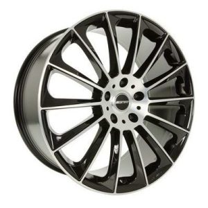 Llanta de aluminio GMP Italia Stellar 10x21 ET35 5x130 84.1 (Diamante, Negro) · Mercedes Clase G