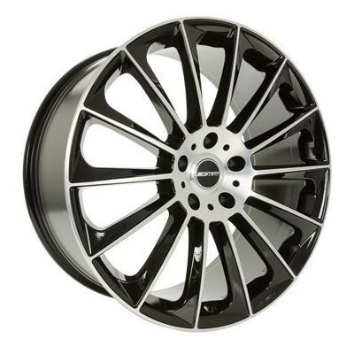 Llanta de aluminio GMP Italia Stellar 10x21 ET35 5x130 84.1 (Diamante, Negro) · Mercedes Clase G