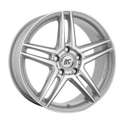 Llanta de aluminio RC-Design RC D17 6.5x17 ET38 5x112 66.6 (Gris) · Mercedes GLA