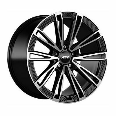 AEZ Alaska Llanta de aluminio AEZ Alaska 9.5x21 ET60 5x130 71.6 (Negro, Pulido) · Audi E-Tron, Audi RS E-Tron