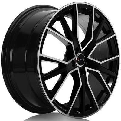 Llanta de aluminio Avus AF18 9x20 ET40 5x112 66.6 (Negro, Pulido) · Mercedes Clase M
