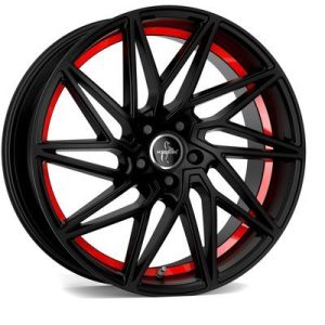 Keskin KT20 Llanta de aluminio Keskin KT20 8.5x19 ET35 5x120 72.6 (Mate, Negro, Rojo) · BYD Seal U