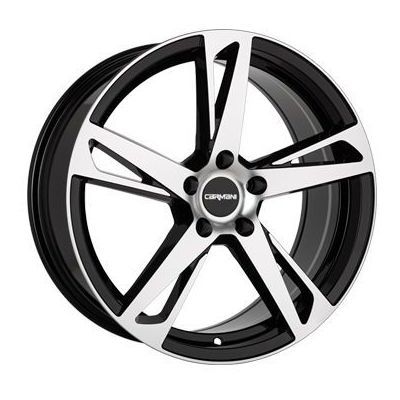 Llanta de aluminio Carmani 16 Anton 7.5x17 ET38 5x114.3 72.6 (Negro, Pulido) · Renault Captur