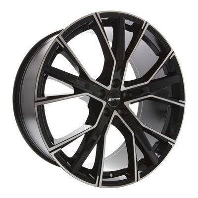 Llanta de aluminio GMP Italia Gunner 10x22 ET20 5x112 66.5 (Diamante, Negro) · Audi RS Q8