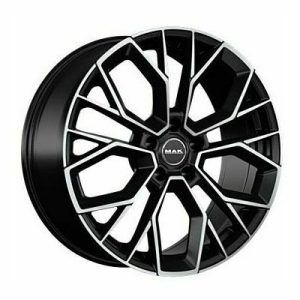 Llanta de aluminio MAK Stilo 8.5x19 ET20 5x112 66.5 (Negro) · BMW X3