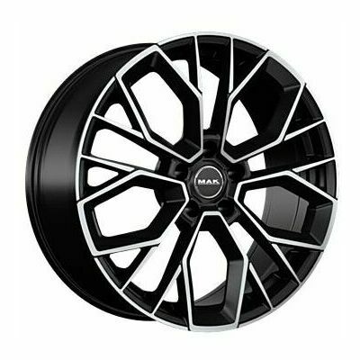 Llanta de aluminio MAK Stilo 8.5x19 ET20 5x112 66.5 (Negro) · BMW X3