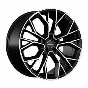 MAK Stilo-D Llanta de aluminio MAK Stilo-D 9.5x19 ET20 5x112 66.5 (Negro) · BMW Serie 7