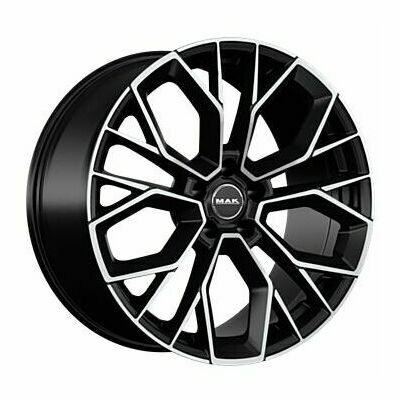 MAK Stilo-D Llanta de aluminio MAK Stilo-D 9.5x19 ET20 5x112 66.5 (Negro) · BMW Serie 7
