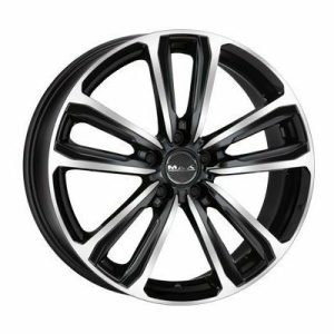 Llanta de aluminio MAK Magma 6.5x16 ET32 4x108 72 (Negro) · Citroën C3