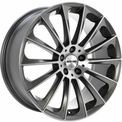Llanta de aluminio GMP Italia Stellar 10x21 ET35 5x130 84.1 (Antracita, Diamante) · Mercedes Clase G