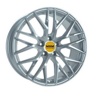 Llanta de aluminio MAM RS4 7.5x17 ET35 5x112 66.6 (Gris, Mate, Plata) · Seat Leon