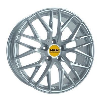 MAM RS4 Llanta de aluminio MAM RS4 7.5x17 ET35 5x112 66.6 (Gris, Mate, Plata) · Seat Leon