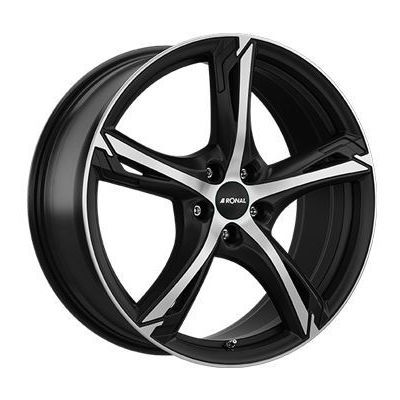 Llanta de aluminio Ronal R62 8x19 ET25 5x112 76 (Diamante, Mate, Negro) · BMW X3