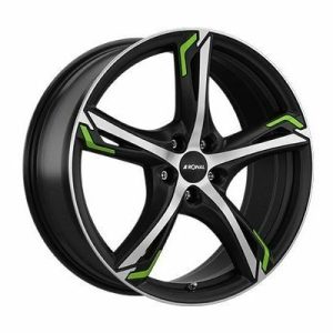 Ronal R62 Green Llanta de aluminio Ronal R62 Green 7.5x18 ET35 5x112 76 (Diamante, Mate, Negro, Verde) · Mercedes C-Coupé