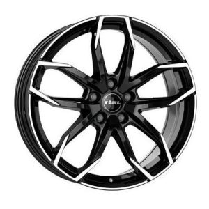 Llanta de aluminio Rial Lucca 6.5x16 ET32 4x108 65.1 (Diamante, Negro, Pulido) · Citroën C4