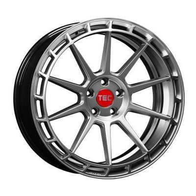 Llanta de aluminio TEC Speedwheels GT8 8.5x19 ET35 5x110 72.5 (Brillante, Gris, Plata) · Jeep Renegade