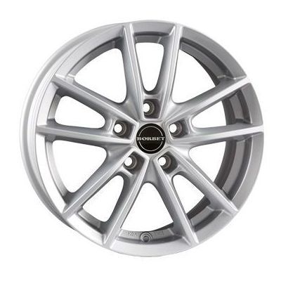 Llanta de aluminio Borbet W 7x17 ET43 5x112 57.1 (Gris, Plata) · Seat Leon