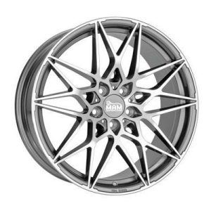 Llanta de aluminio MAM B2 8x18 ET30 5x112 72.6 (Pulido) · Audi A4