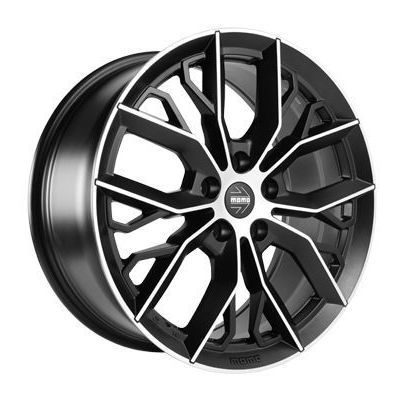 Llanta de aluminio Momo Massimo 8x18 ET30 5x110 65.1 (Diamante, Mate, Negro) · Alfa Romeo Giulia