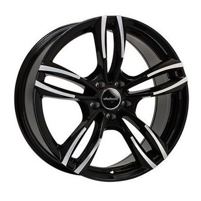 Llanta de aluminio Wheelworld WH29 8.5x18 ET35 5x112 66.6 (Brillante, Negro, Pulido) · Mercedes CL
