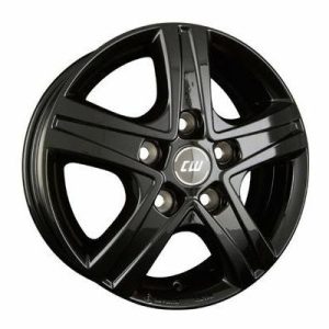 Llanta de aluminio Borbet CWD 6.5x16 ET45 5x114.3 66.1 (Brillante, Negro) · Fiat Talento