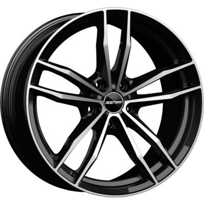 Llanta de aluminio GMP Italia Swan 8.5x20 ET45 5x108 63.4 (Diamante, Negro) · Land Rover Range Rover Velar