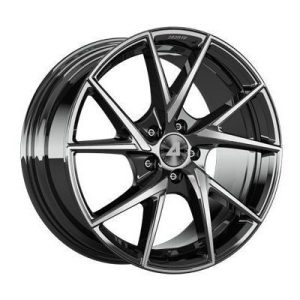 Llanta de aluminio Alutec ADX01 7x17 ET32 4x108 65.1 (Diamante, Negro) · Citroën C3