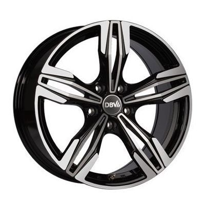 DBV Vienna Llanta de aluminio DBV Vienna 8x18 ET30 5x112 70.1 (Negro) · Audi A5