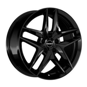 Llanta de aluminio Borbet Z 7.5x17 ET29 5x112 66.6 (Brillante, Negro) · Audi A4