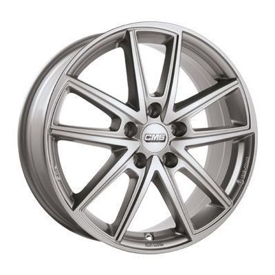Llanta de aluminio CMS C30 6.5x16 ET40 5x100 57.1 (Plata) · Seat Ibiza