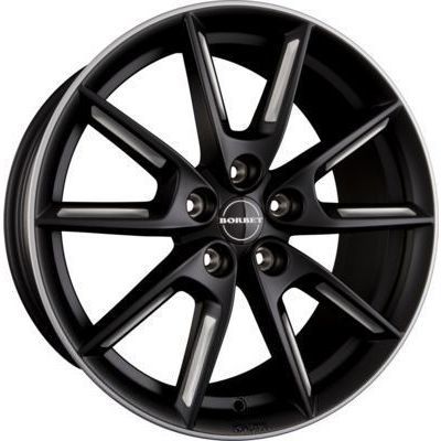 Borbet Design LX Llanta de aluminio Borbet Design LX 8x18 ET40 5x114.3 72.5 (Gris, Mate, Negro, Plata) · Toyota C-HR