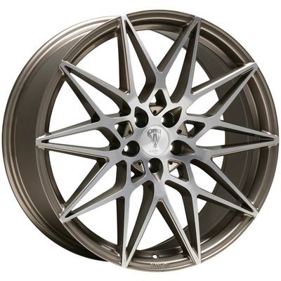 Llanta de aluminio Axxion AX9 8.5x19 ET25 5x120 72.6 (Gris, Platinium, Pulido) · Honda CR-V