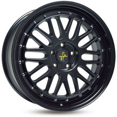 Llanta de aluminio Keskin KT22 Retro 8x18 ET35 5x120 72.6 (Mate, Negro) · Honda CR-V