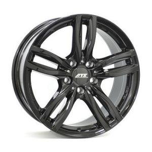 Llanta de aluminio ATS Evolution 8x18 ET42 5x108 63.4 (Diamante, Negro) · Volvo XC90