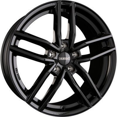 Llanta de aluminio Dezent TR 7.5x17 ET40 5x112 70.1 (Negro) · Audi Q3