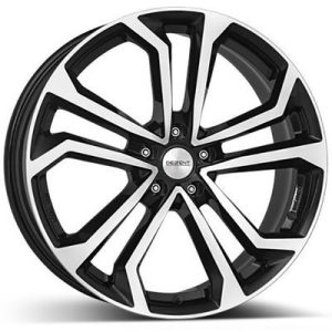 Llanta de aluminio Dezent TA 6.5x16 ET32 5x114.3 66.1 (Negro, Pulido) · Dacia Duster