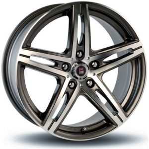 Llanta de aluminio 24H DU Mans Arnage 7x16 ET25 4x108 65.1 (Gunmmetal) · Peugeot 2008